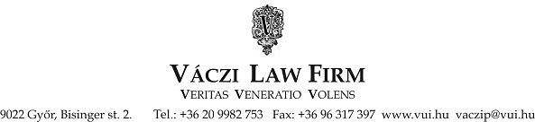 Váczi Law Firm - Hungary - Gyor